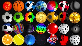 12 Eliminations Ball Colors Marble Race in Algodoo