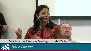 VTA Board of Directors Workshop April 22, 2016 (recording)