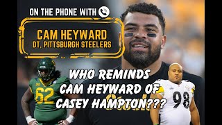 EXCLUSIVE: Cam Heyward Talks Joey Porter Jr., Player Who Reminds Him of Casey Hampton