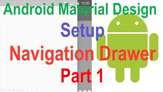 218 Android Navigation Drawer Tutorial Part 1 |