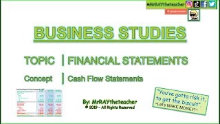 Cash Flow Statements | Business Studies | L4L