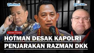 MAKIN PANAS! SENTILAN Hotman Minta Kapolri Tahan Razman Nasution : Pencuri Ayam Aja Ditahan