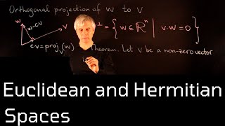 Lecture 53. Euclidean and Hermitian vector spaces