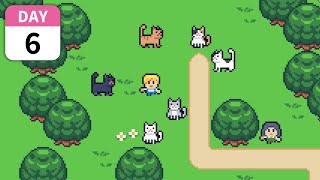 RPGツクールMZで猫カフェのゲーム制作【6日目】猫の模様をつける