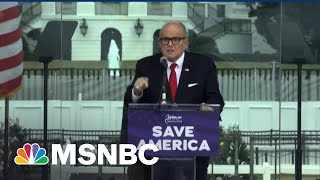 After Raid, Giuliani Literally Goes Nixon: 'I'm Not A Crook!' | The Beat With Ari Melber | MSNBC