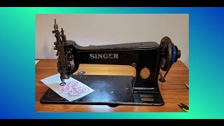 Singer 114W103 Chainging from Chain to Moss - how to