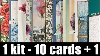 1 kit - 10 cards | SSS June 2018 card kit