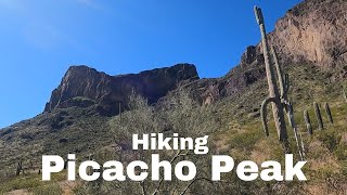 Hiking Picacho Peak in Arizona - Cables and Cliffs OH MY!