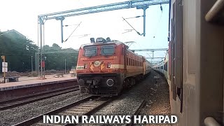 Top 3 overtakes \u0026 crossings for 16301 Venad express | INDIAN RAILWAYS HARIPAD