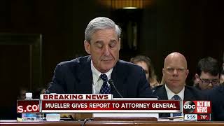 Mueller gives report to Attorney General