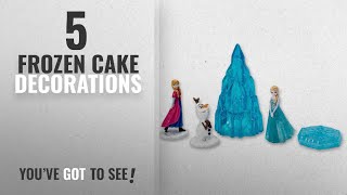 Top 10 Frozen Cake Decorations [2018]: DecoPac Frozen Winter Magic Signature Cake Topper Set