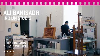 🎞️ Ali Banisadr in zijn studio | Het Noordbrabants Museum