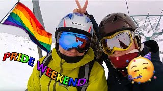 PRIDE WEEKEND @ MARMOT BASIN (+ epic snow)