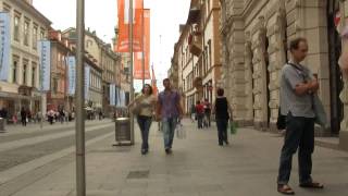 Street rushing in Graz