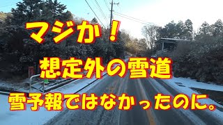 え！積雪！？