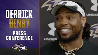 Derrick Henry Talks Getting to Work With Lamar Jackson | Baltimore Ravens