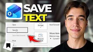 How To Save Outlook Emails As Text Files (Tutorial 2026)