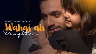 beautiful pictures of wahaj ali daughter #wahajali #viralvideo