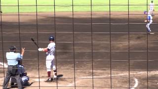 H26秋大会・決勝　桐光学園 対 平塚学園 ４番中川くん