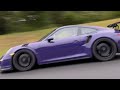 Porsche GT3RS wants to play 😈 with Aventador SVJ Roadster on Highway