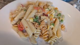 white sauce pasta## simple and easy creamy pasta