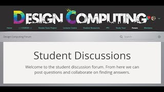 Intro to Computing Module Forum