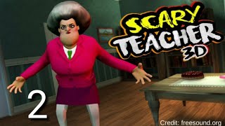 Scary Teacher 3D | New Update | Walkthrough Part 2 - (Android iOS Gameplay)