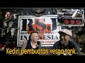 pembuatan vespa tank,kediri.