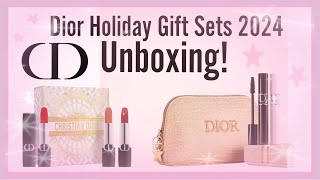 Dior Holiday Gift Sets 2024✨| UNBOXING!♡