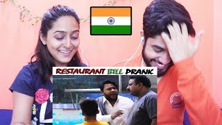 Indians react to Restaurant Bill Prank | P4 Pakao