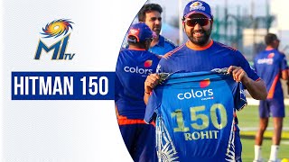 MI congratulate Rohit on completing 150 IPL matches |  टीम ने दी रोहित को शुबकामनाएं