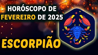 ♏HORÓSCOPO ESCORPIÃO: PREVISÕES DO MÊS DE FEVEREIRO 🙏𝐈𝐒𝐓𝐎 É 𝐈𝐍𝐂𝐑Í𝐕𝐄𝐋😁💲