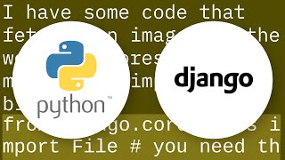 Programmatically saving image to Django ImageField