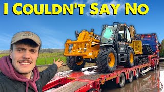 A Deal I Couldn’t Pass Up On | New JCB Forklift Lands On Farm