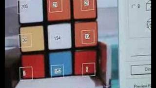 Robot solves Rubik's cube