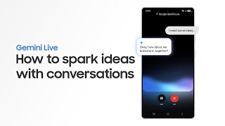 Slik bruker du Gemini Live | Samsung Galaxy S25-serien