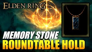 Elden Ring - How To Get Memory Stone In Roundtable Hold (Increase Memory Slots)
