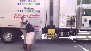 How The Shred Truck Works