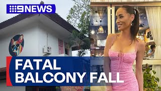 Melbourne DJ dies after Bali balcony fall | 9 News Australia