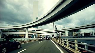 Tokyo Drive - Tokyo Port Waterfront Road, Tokyo Gate Bridge, Kasai Rinkai Park from Yamate-dori [4K]