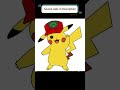 Create a Pokémon - Pikachu using python turtle programming language in 1min #shorts #python #python3