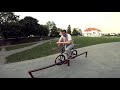 double peg grind 5050 bmx how to 37