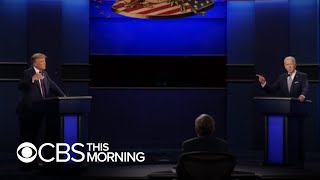 Analysis of the first presidential debate of the 2020 campaign