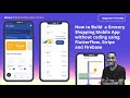 How to Build  a Grocery Shopping Mobile App without coding using FlutterFlow, Stripe and Firebase
