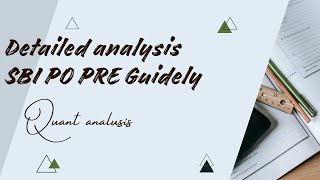 How to attempt SBI PO PRE Quant | Which question to pick  | Detailed Analysis