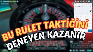 Rulet Taktiği - Garanti Kazanç Sağlatacak Rulet Tatikleri İle Nasıl Para Kazanılır !  #rulet #casino