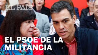 Sánchez defiende que el PSOE tiene que ser de la militancia | España