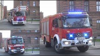 [HiLo, Pressluft, Bullhorn, Wail \u0026 Yelp] 2× GBARt \u0026 SD30 Berufsfeuerwehr Krakau/Straż Pożarna Kraków