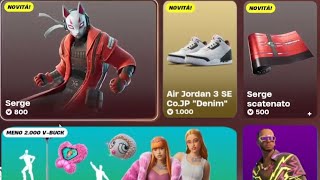 SHOP DI OGGI 26 GENNAIO NEGOZIO FORTNITE DOMENICAOG 26/1/2025