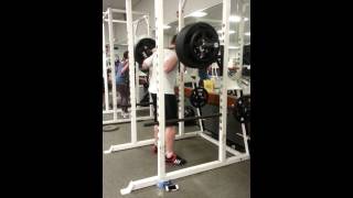 Easy 455 lb squat single